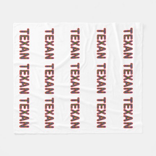 Bluebonnet Texan Fleecedecke (Vorderseite (Horizontal))