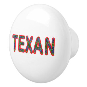 Bluebonnet Texan Keramikknauf