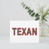 Bluebonnet Texan Postkarte (Stehend Vorderseite)