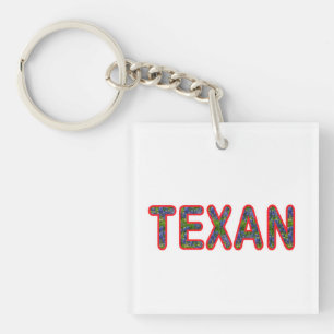Bluebonnet Texan Schlüsselanhänger