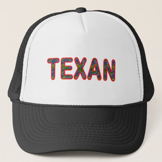 Bluebonnet Texan Truckerkappe (Vorderseite)