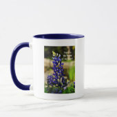 Bluebonnet "Texas ist das Zuhause meines Herzens" Tasse (Links)
