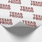 Bluebonnet Texas Proud Geschenkpapier (Ecke)