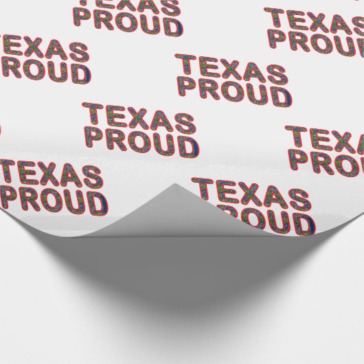 Bluebonnet Texas Proud Geschenkpapier (Ecke)
