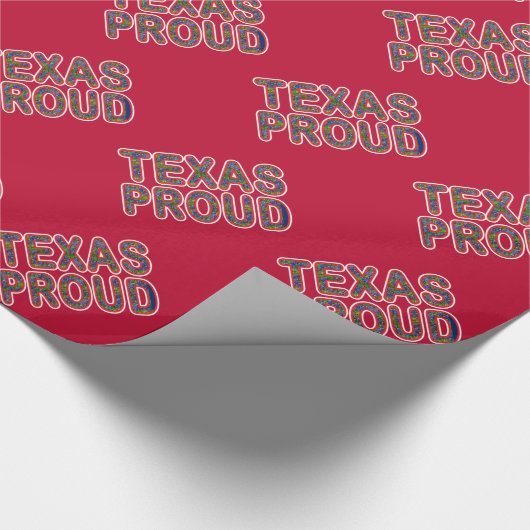 Bluebonnet Texas Proud Geschenkpapier (Ecke)