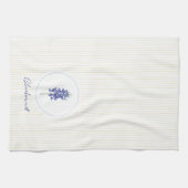 Bluebonnet, Texas Wild Blume Geschirrtuch (Horizontal)