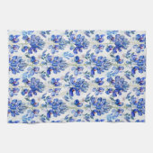 Bluebonnet Texas Wild Blume Pattern Geschirrtuch (Horizontal)