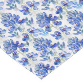 Bluebonnet Texas Wild Blume Pattern Kurzer Tischläufer (Ecke)