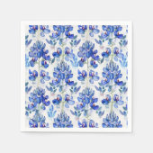 Bluebonnet Texas Wild Blume Pattern Serviette (Vorderseite)
