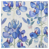 Bluebonnet Texas Wild Blume Pattern Stoff (Nahaufnahme)