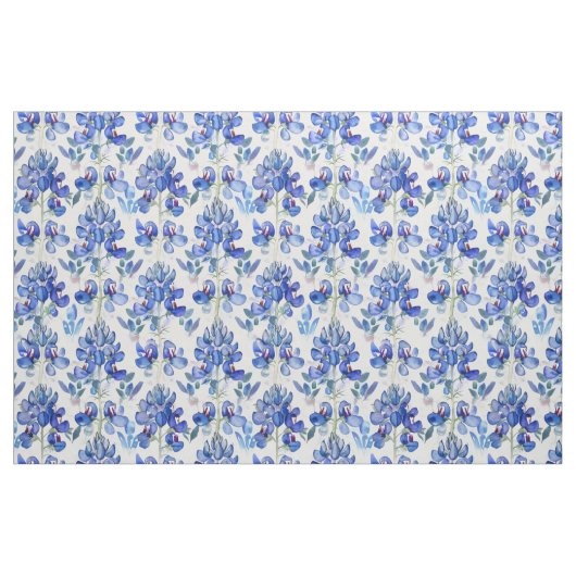 Bluebonnet Texas Wild Blume Pattern Stoff (Fat Quarter (45,7 x 55,9 cm))