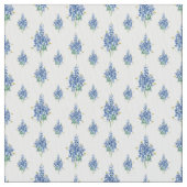 Bluebonnet und Wildblumen Stoff (Nahaufnahme)