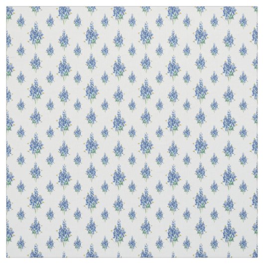 Bluebonnet und Wildblumen Stoff (Muster)