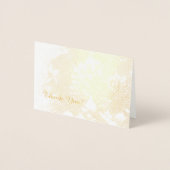 Bluebonnet Vielen Dank Hinweis Folienkarte (Vorderseite)