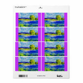 Bluebonnet-Wildblumen (Vorne)
