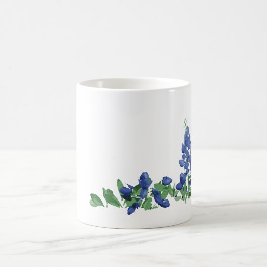Bluebonnet Wilde Blume, Texas-Blume Kaffeetasse (Mittel)
