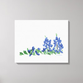Bluebonnet Wilde Blume, Texas-Blume Leinwanddruck