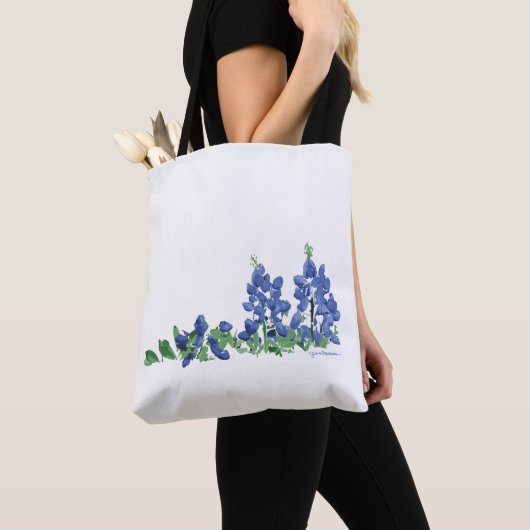 Bluebonnet Wilde Blume, Texas-Blume Tasche (Von Nahem)