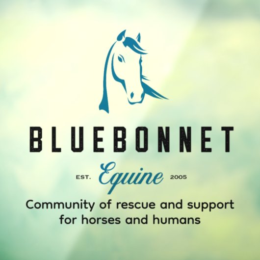 Bluebonnet Window Decall Fensteraufkleber (Blatt 3)