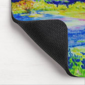 Bluebonnetfelder für immer mousepad (Ecke)