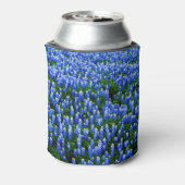 Bluebonnets Blue Flowers Texas Floral Can Cooler Dosenkühler (Kanne Rückseite)