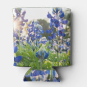 Bluebonnets Blue Flowers Texas texan Floral Dosenkühler (Rückseite)
