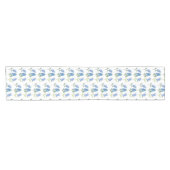 Bluebonnets Blue Flowers Texas Texan Floral Kurzer Tischläufer (Horizontal)