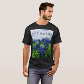 Bluebonnets Blue Flowers Texas texan Floral T-Shirt (Vorne ganz)