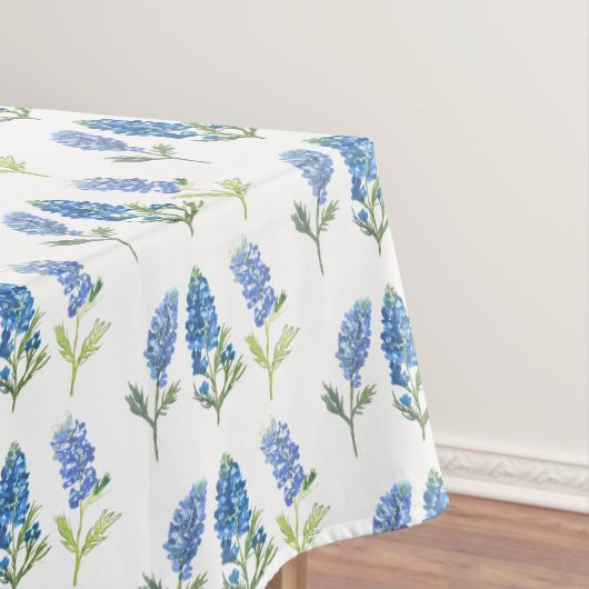 Bluebonnets Blue Flowers Texas Texan Floral Tischdecke (Beispiel)