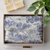 Bluebonnets Blume Blue Watercolor-Wildblumen Seidenpapier (Geschenk)