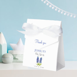 Bluebonnets Blume Texas Baby Shower Girl Geschenkschachtel