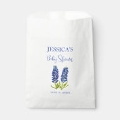 Bluebonnets Blume Texas Baby Shower Girl Geschenktütchen (Vorderseite)