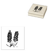 Bluebonnets Blume Wildblumen Lupine Texas Gummistempel (Stempel)