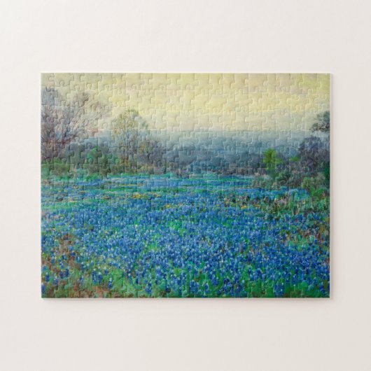 Bluebonnets-Feld, 1918-1920, von Julian Onderdon Puzzle (Horizontal)