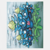 Bluebonnets Fleece Blanket (Vorderseite)