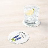 Bluebonnets Flowers Texas Baby Shower Girl Untersetzer (Vor Ort)