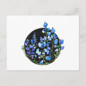 Bluebonnets für Alzheimer Postkarte (Vorderseite)
