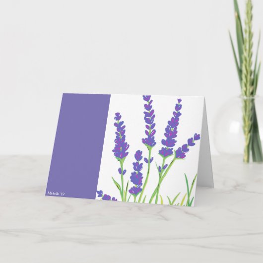 Bluebonnets-Grußkarte Karte (Vorderseite)