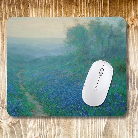 Bluebonnets in Dawn, Onderdonk Mousepad
