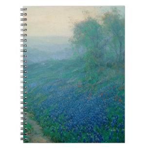 Bluebonnets in Dawn, Onderdonk Notizblock