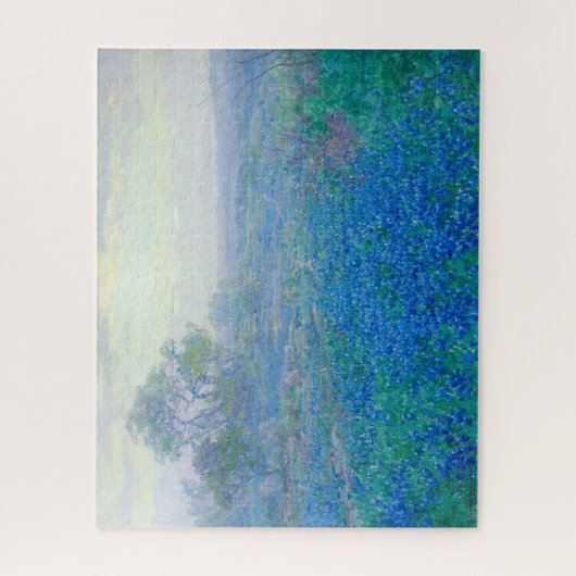 Bluebonnets in der Nähe von San Antonio, Texas von Puzzle (Vertikal)