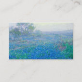 Bluebonnets in der Nähe von San Antonio, Texas von Visitenkarte (Vorderseite)