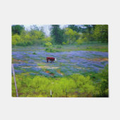 Bluebonnets in Texas Fußmatte (Vorderseite)