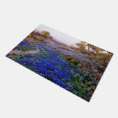 Bluebonnets in Twilight Fußmatte (Schrägansicht)
