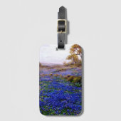 Bluebonnets in Twilight, nördlich von San Antonio Gepäckanhänger (Vorderseite Vertikal)