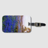 Bluebonnets in Twilight, nördlich von San Antonio Gepäckanhänger (Vorderseite (Horizontal))