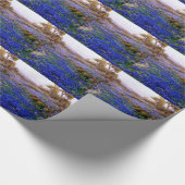 Bluebonnets in Twilight, nördlich von San Antonio Geschenkpapier (Ecke)