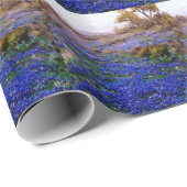 Bluebonnets in Twilight, nördlich von San Antonio Geschenkpapier (Rolleneckpunkt)