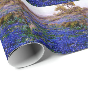 Bluebonnets in Twilight, nördlich von San Antonio Geschenkpapier