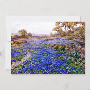 Bluebonnets in Twilight, nördlich von San Antonio Karte